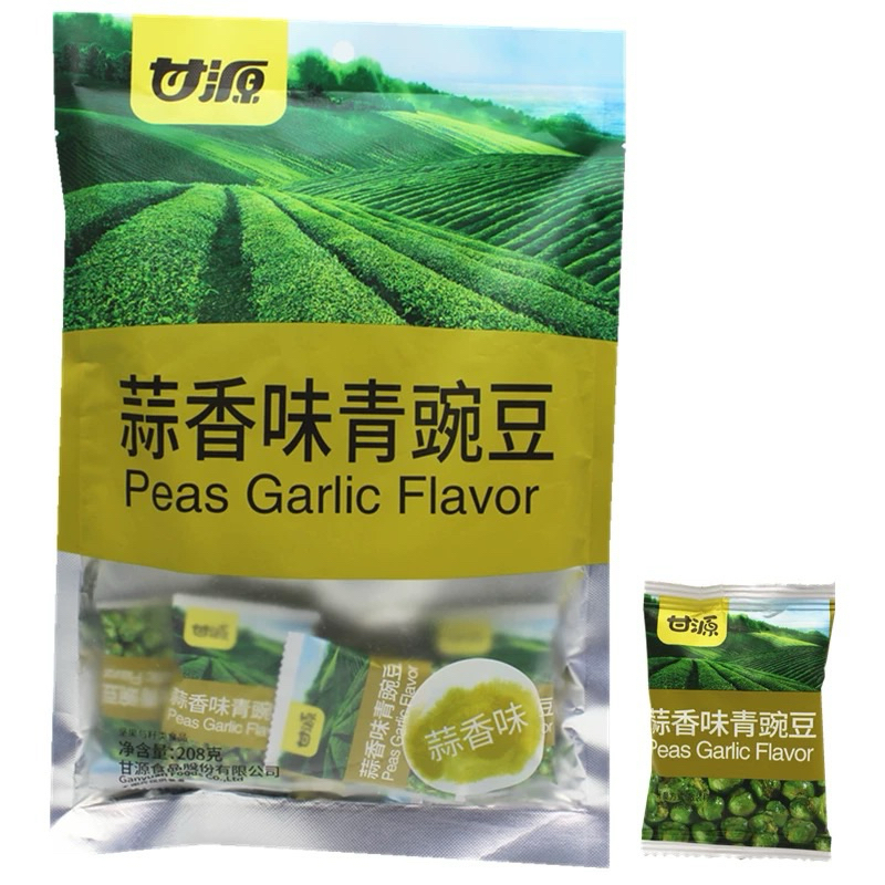 

Snack kacang polong rasa bawang putih viral china 蒜香味青豌豆