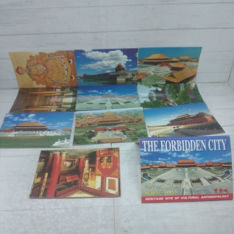

Post Card China Kartu Pos Cina Set 10 Lembar The Forbidden city