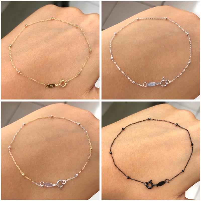 MA3/Ma10-GELANG TANGAN JEDAR UBS 0.55GR KADAR 375 PANJANG 17CM