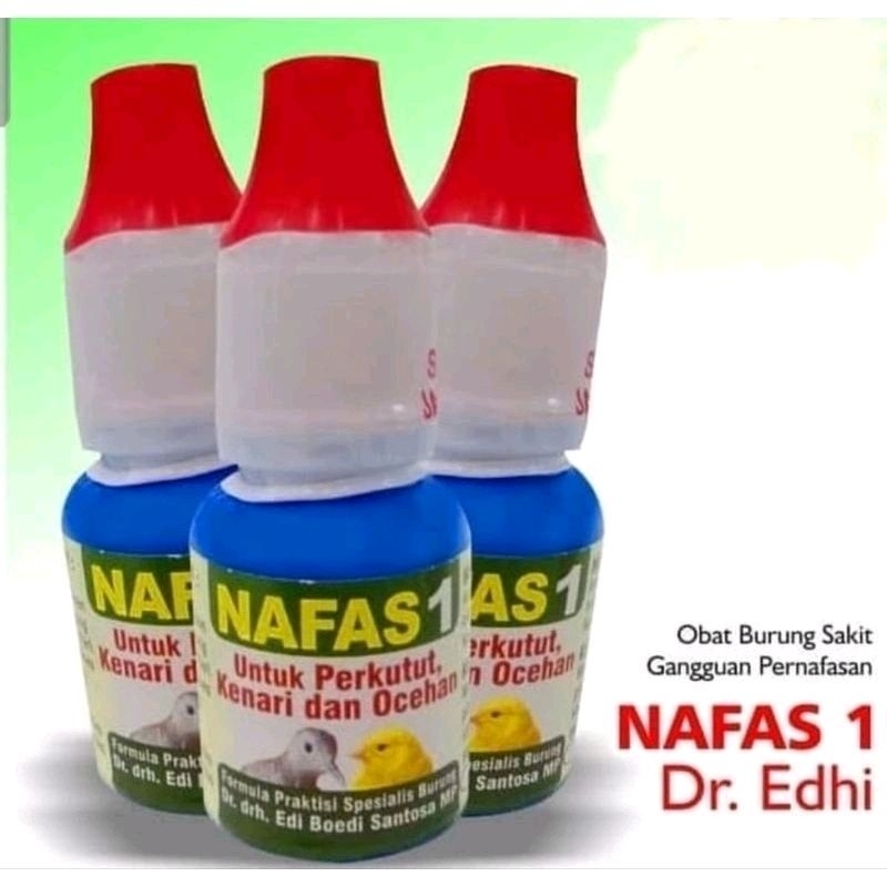 NAFAS 1 NAFAS1 DR EDHI EDI BOEDI OBAT BURUNG SAKIT PILEK BATUK ASMA SUARA SERAK PERNAFASAN LEVEL SAT