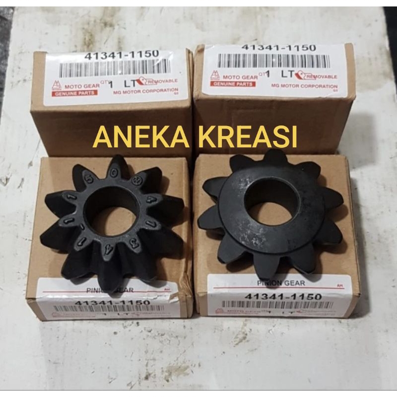 PINION LT125 ET115 GIGI SATELIT LT125 HT125 ET115 GIGI BOLU KECIL LT125