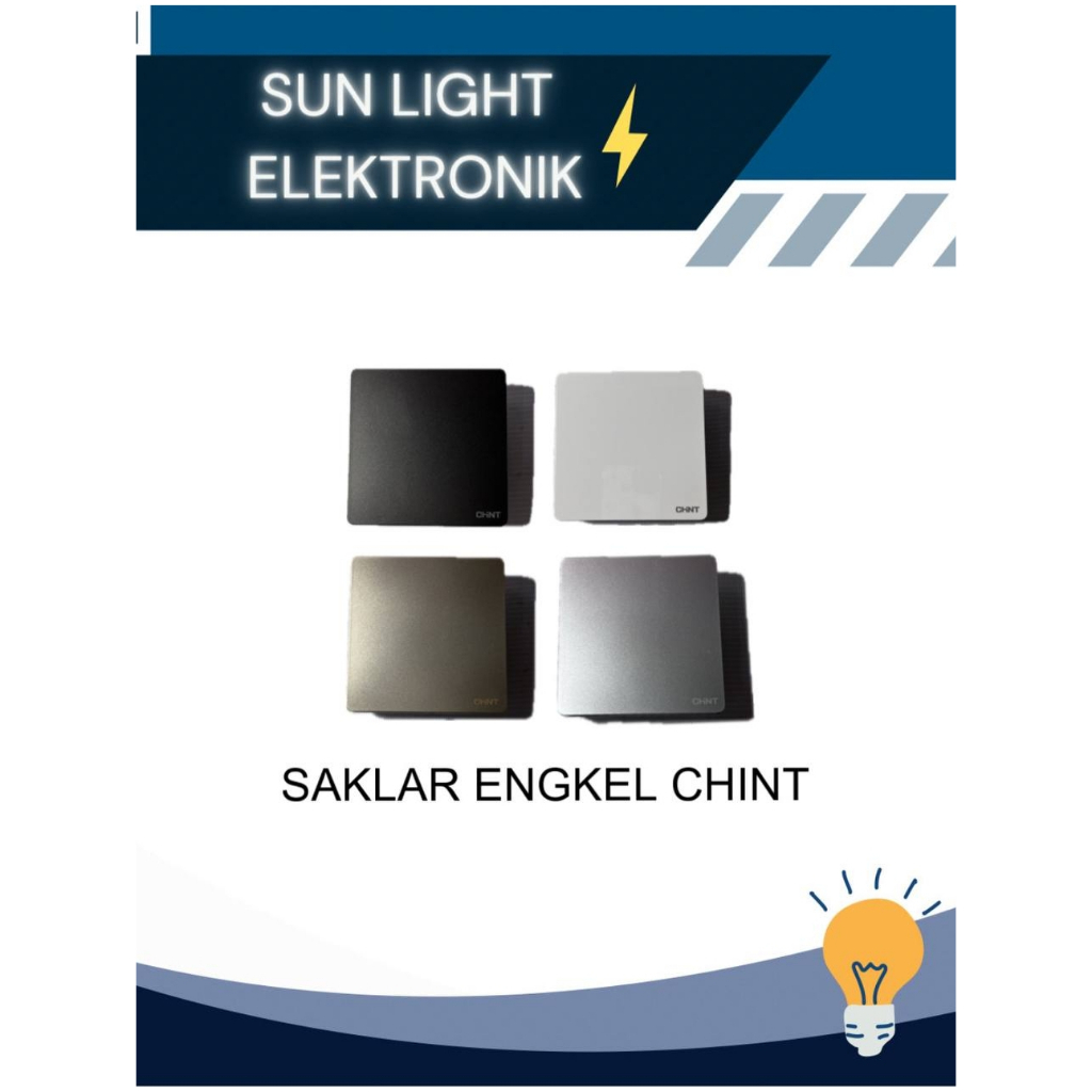 Saklar | Saklar engkel | Saklar engkel tunggal Chint