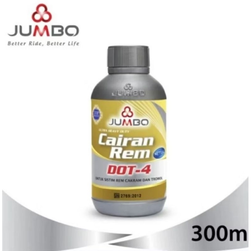 Jumbo Brake Fluid - Minyak Rem Dot 4