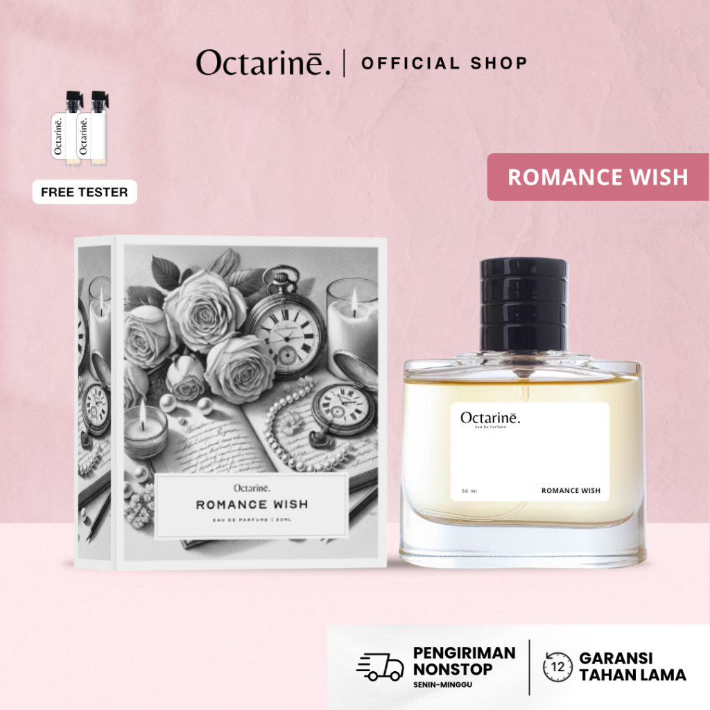 Octarine - Romance Wish Parfum Wanita Aroma Green Aquatic