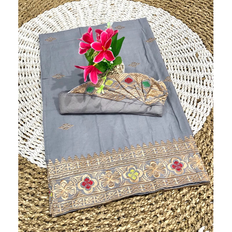 saput udeng bordir/saput udeng bali