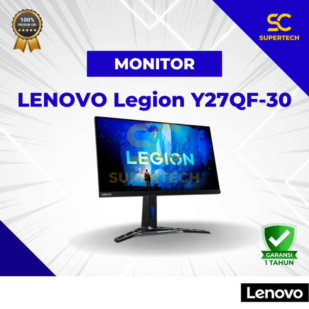 MONITOR Lenovo Legion Y27QF-30 27" IPS QHD 240Hz