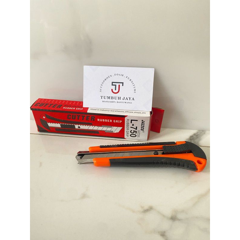 

Jazzco L-750 cutter besar/pisau cutter/silet besar