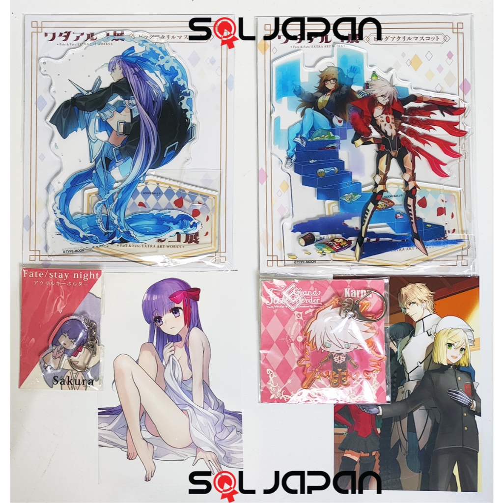 Fate Extra CCC Grand Order FGO Wada Arco Wadarco Exhibition Big Acrylic Stand Meltryllis Jinako Karn
