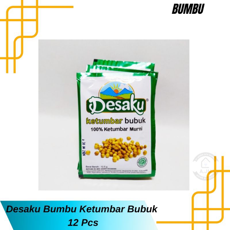 

Desaku Bumbu Ketumbar Bubuk isi 12 pcs