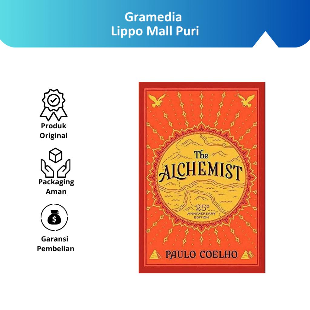 Gramedia Lippo Mall Puri - The Alchemist (Paulo Coelho)