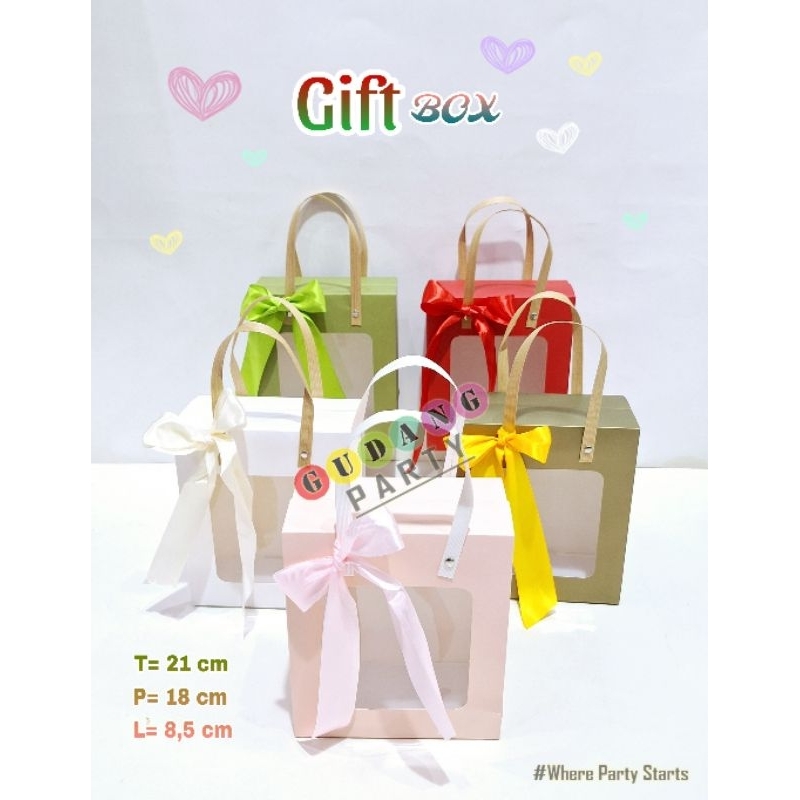 

Paper Bag Gift Box Tas Bingkisan Hampers Souvenir