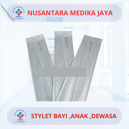 Stylet / Mandrin Intubasi Bayi – Anak – Dewasa Merk Pahsco (Stylet Pemandu Endotracheal Tube)