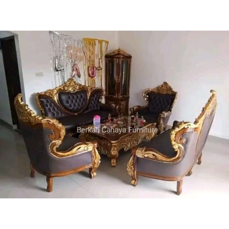 sofa tamu jumbo love ukir jepara