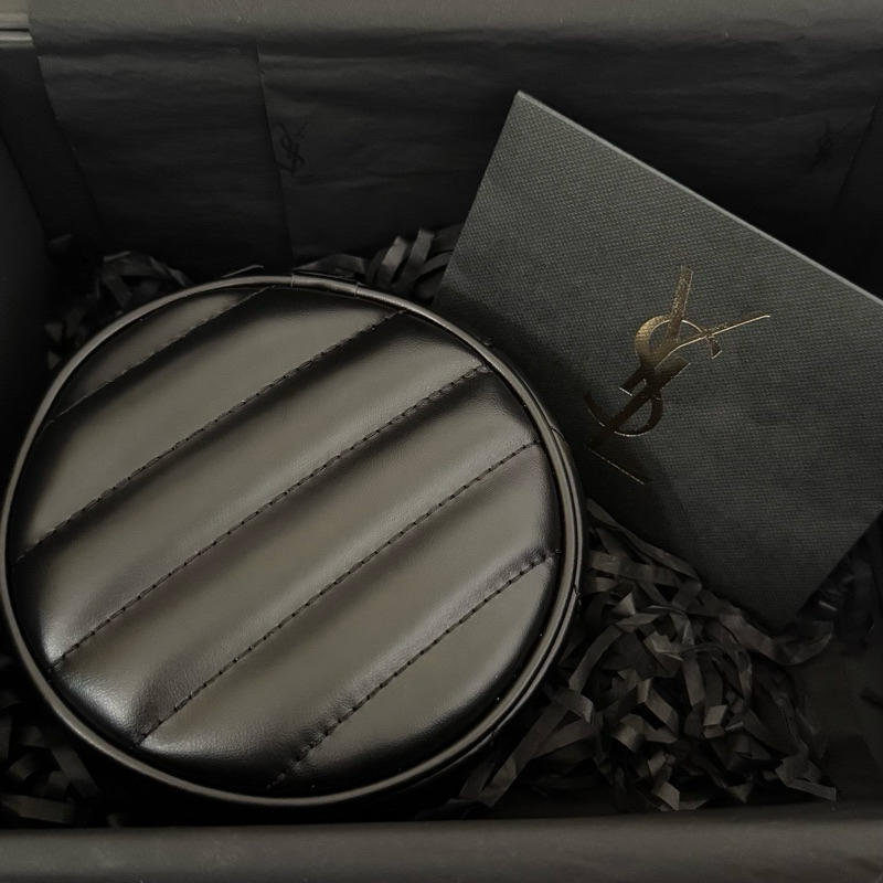 YSL Small Makeup Pouch Limited Round