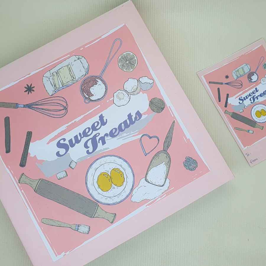 

Box Eggtart 24x24x4.5 Sekat 9 Sweet Treats