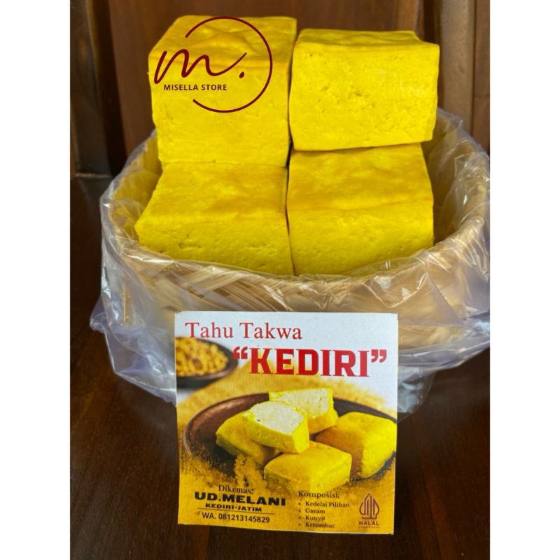 

Tahu Kuning Tahu Taqwa Kediri Asli Original Isi 10 Biji