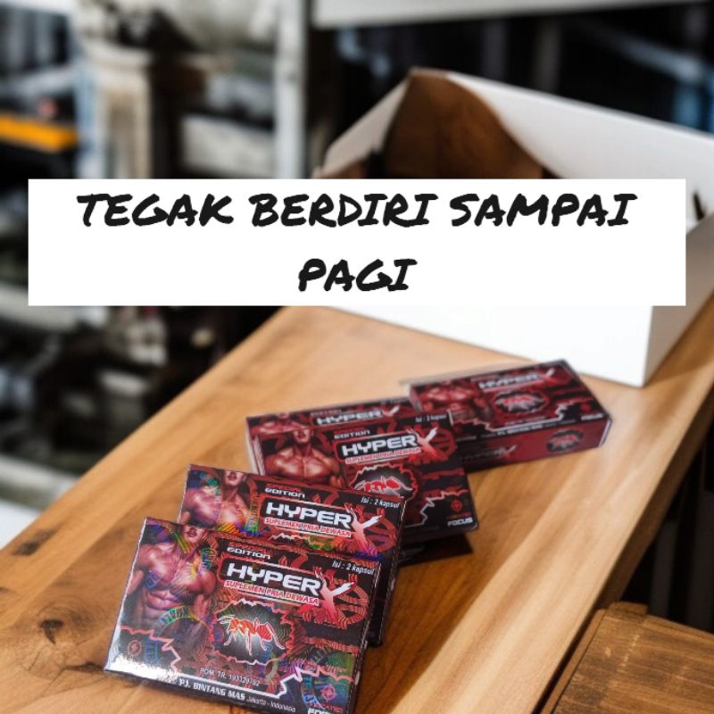 

Madu Bubuk Original Hyper X 5 Pack isi 10 pcs