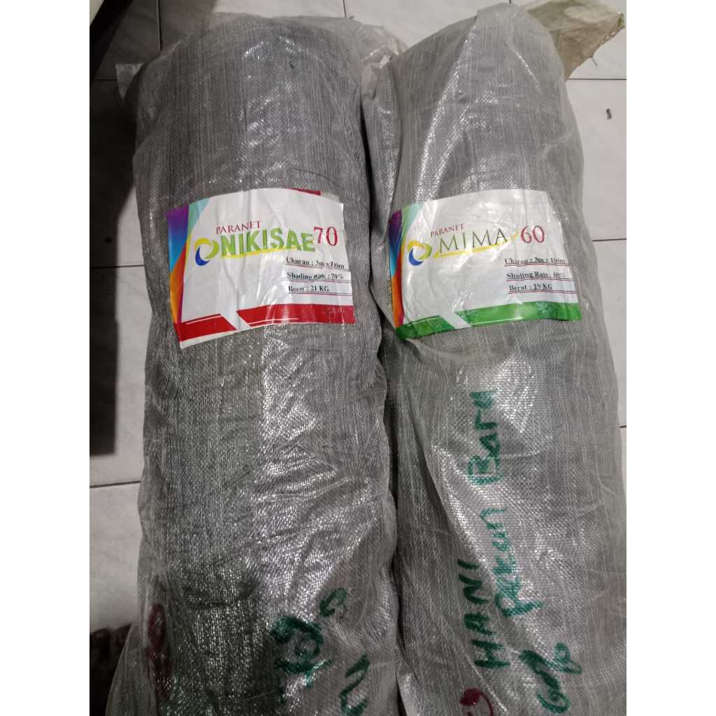 Paranet 1 Roll Panjang 100 Meter X Lebar 3 Meter