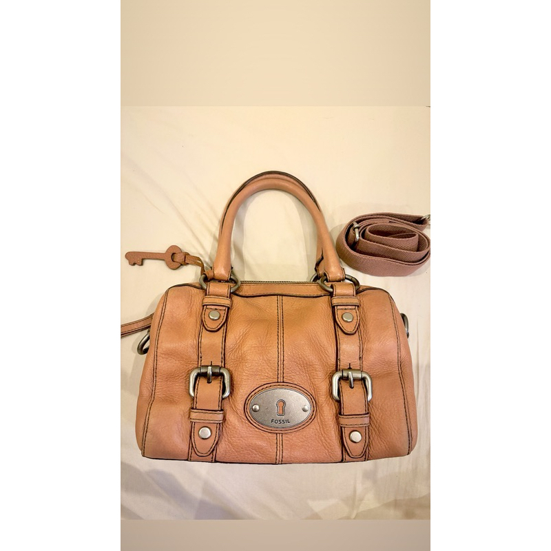 fossil maddox satchel small