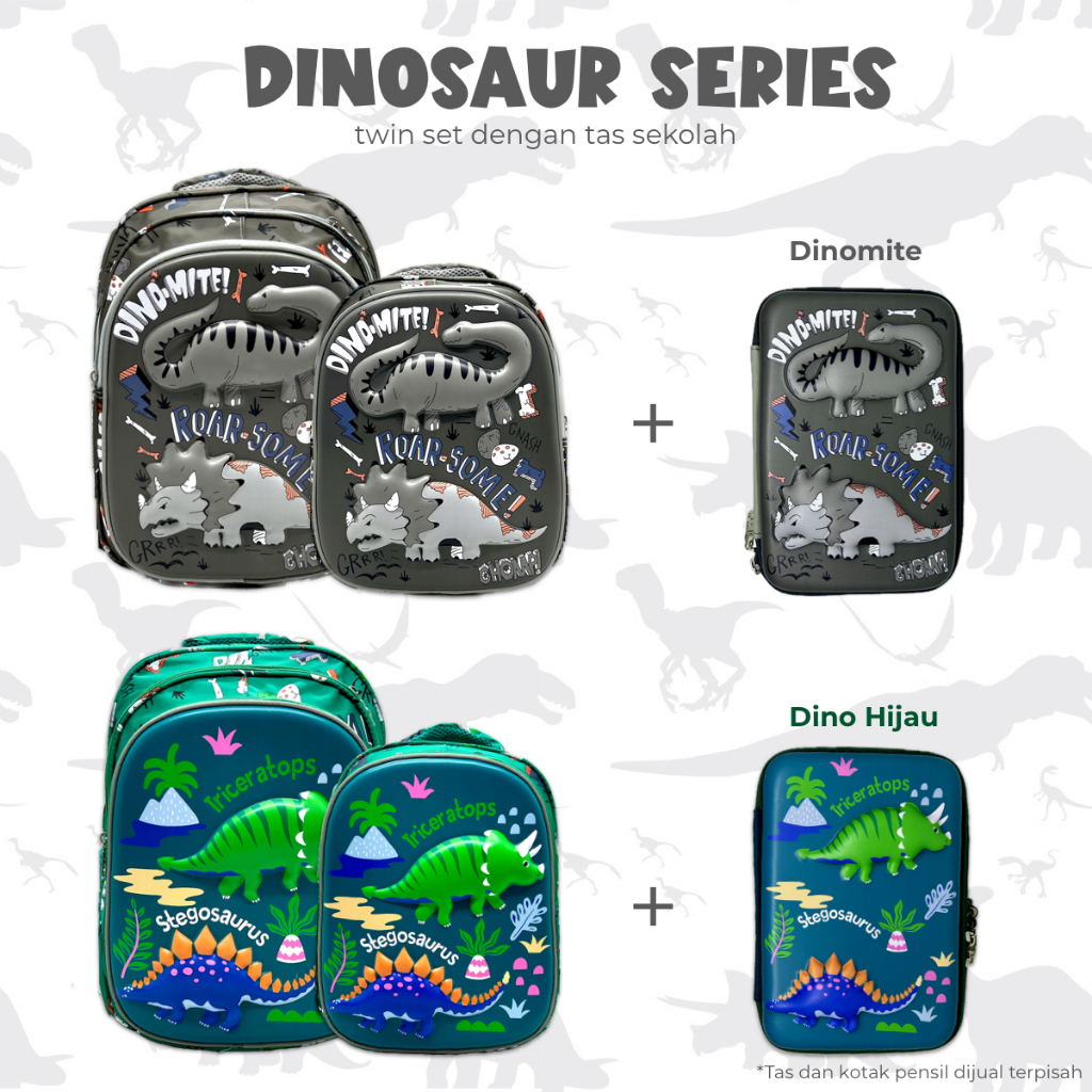 

HenJO Tempat Pensil Spiderman Kotak Pensil Dinosaurus Anak Laki Laki Hardcase 3D Marvel Ironman