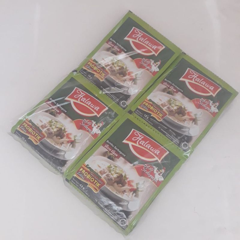 

Halawa Bumbu Kaldu rasa Ayam 1 pack isi 24sachet