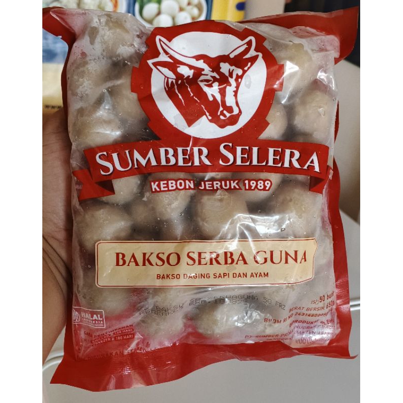 

Bakso Sumber Selera Serbaguna Isi 50