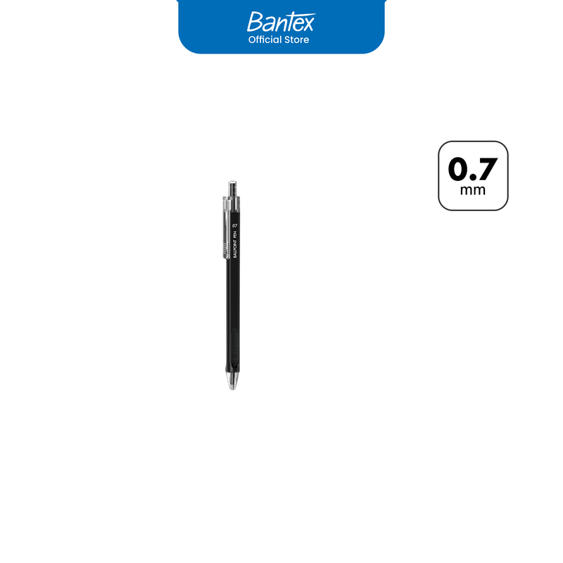 

Bantex Ballpoint Pen 0.7 mm / Bulpoin Pena Desain Klasik Tinta Viskositas Rendah BG6105