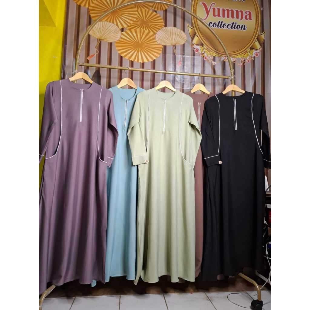 GAMIS LEBARAN POLOS SHAKILA