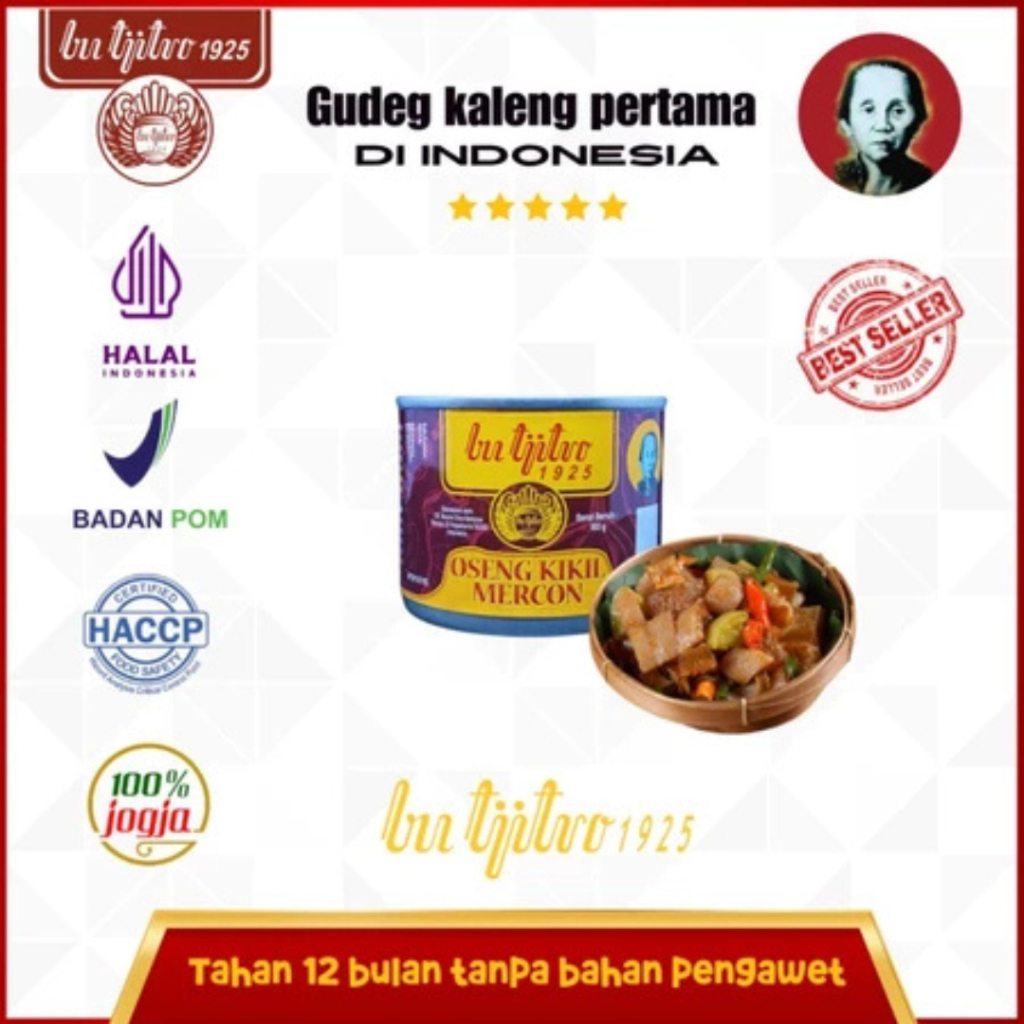 

OSENG OSENG KIKIL MERCON BU TJITRO, OSENG OSENG DAGING SAPI MERCON PEDAS, GUDEG KALENG JOGJA