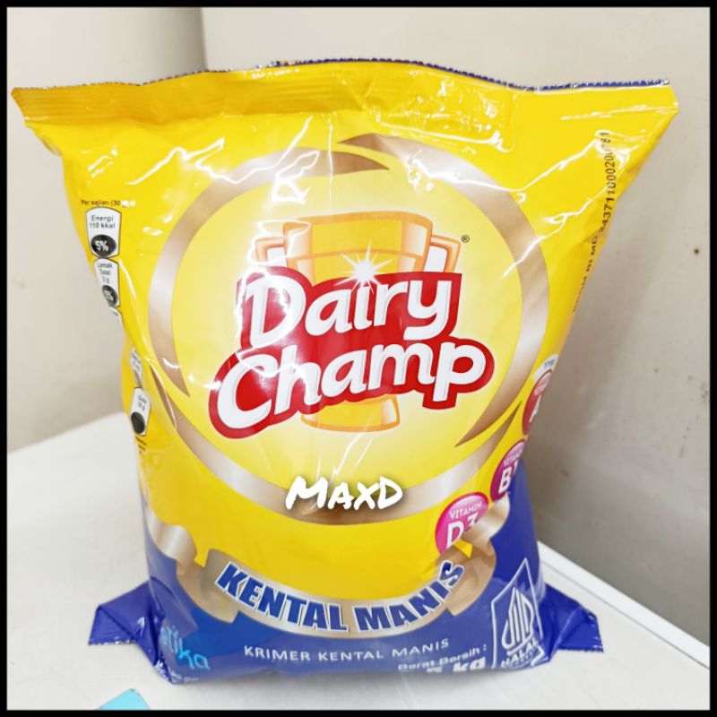 

Dairy Champ Krimer Kental Manis 2.5 kg 1Pcs