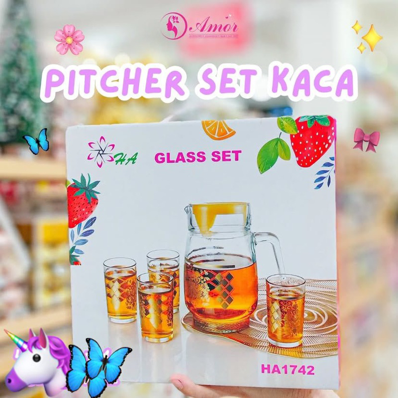 GLASS SET HA1742/GLASS KACA/