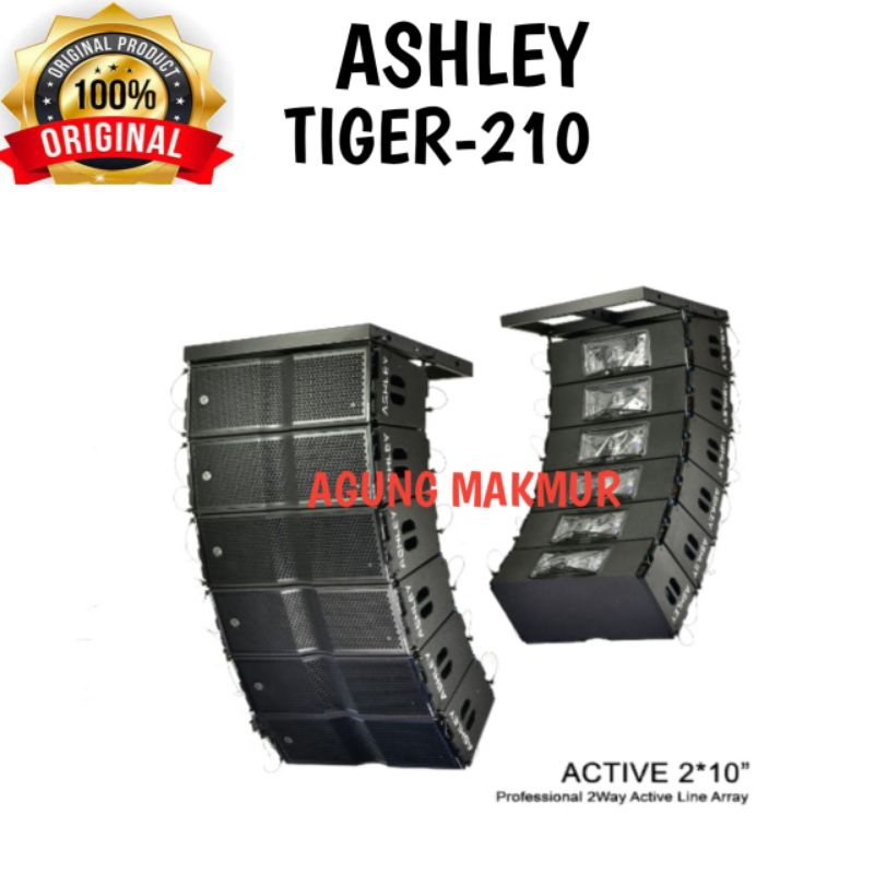 SPEAKER LINE ARRAY AKTIF ASHLEY TIGER-210 ORIGINAL - speaker Line Array Ashley Tiger 210 - Ashley Ti
