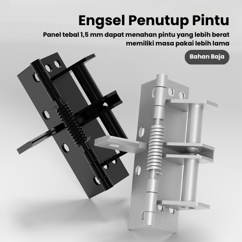 Engsel Penutup Pintu Otomatis 90 derajat Engsel Otomatis Buka Tutup Pintu Kabinet Pagar Kayu Besi