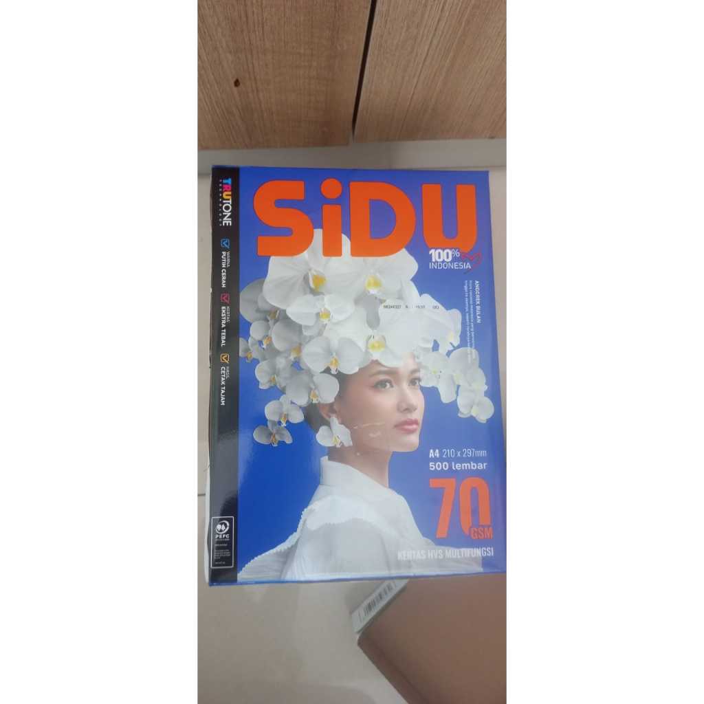 

KERTAS HVS Sidu A4 70 Gr / Rim & Maxibrite
