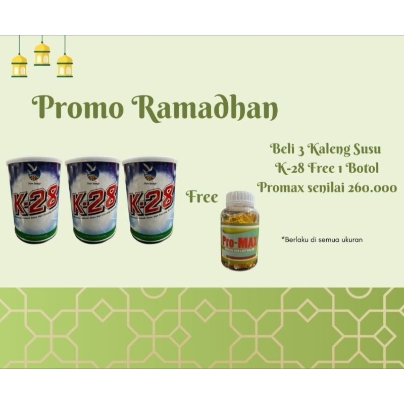 

SUSU K-28 | PROMO BELI 3 Gratis Promax