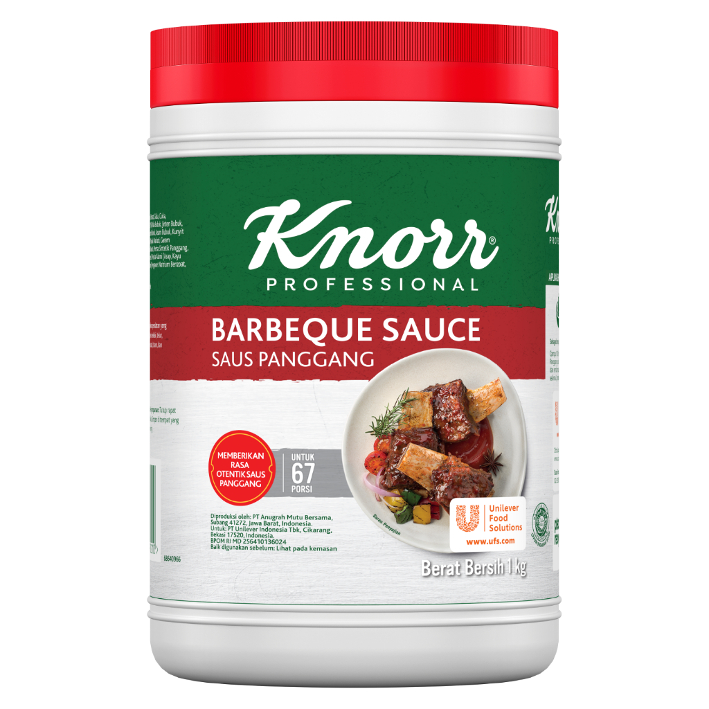 

Knorr barbeque sauce saus panggang BBQ instan ready stok 1kg