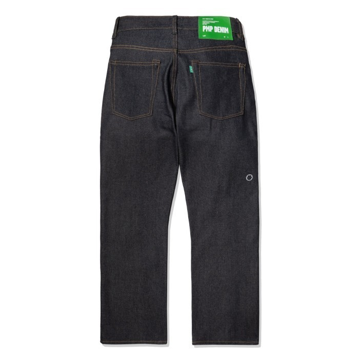 Pot Meets Pop - Pmp Denim (Loose Fit) Big Bambu Dark Blue - Celana Jeans Panjang - 12Oz