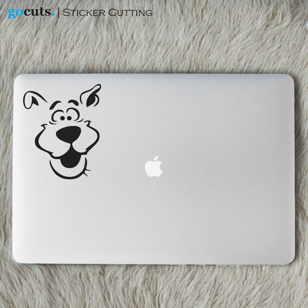 

Stiker Laptop Scooby Doo Cutting Sticker Custom
