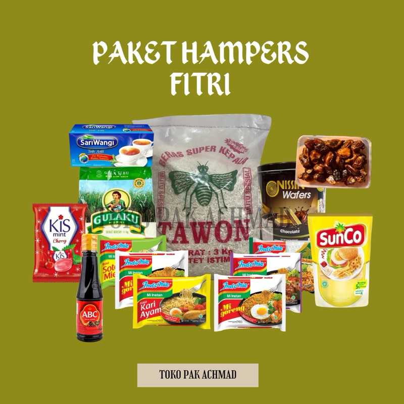 

PakAchmad-PAKET Hampers FITRI
