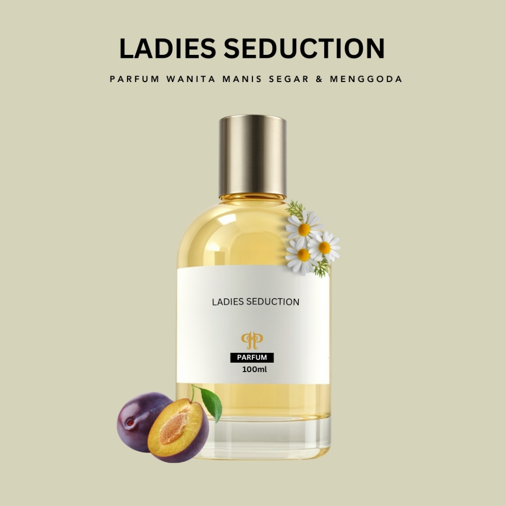 Ladies Seduction By Pure Perfume - Parfum Wanita Manis Segar Menggoda & Tahan Lama