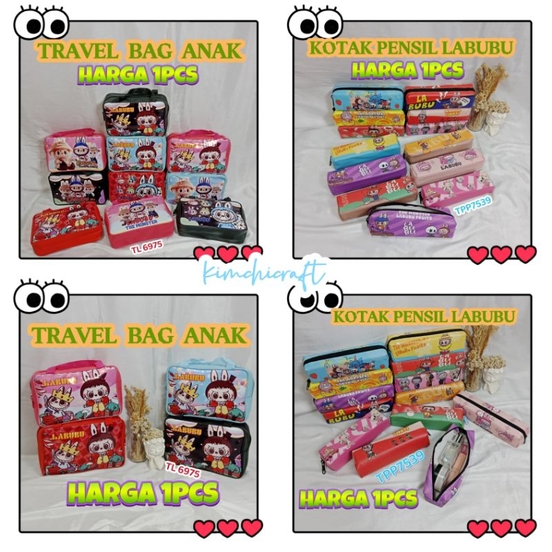 

TEMPAT PENSIL LABUBU / TEMPAT COSMETIC / POUCH KOSMETIK LABUBU / TAS TRAVEL KARAKTER LABUBU / POUCH KOSMETIK KARAKTER LUCU / TAS SERBAGUNA / TL697539