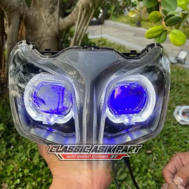 Lampu depan biled Jupiter new z1 injeksi biled led jupiter z1 2,5inc