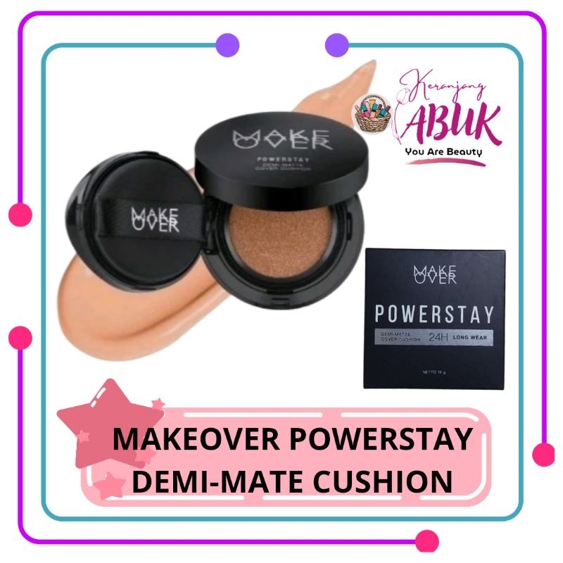 Make Over Cushion Powerstay Demi Matte - Make Over Cushion Powerstay demi matte refill - Make Over C