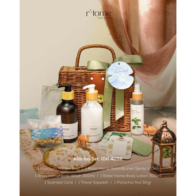 

Ratel Home - Alishba Set | Lebaran Hampers | Idul Fitri Hampers