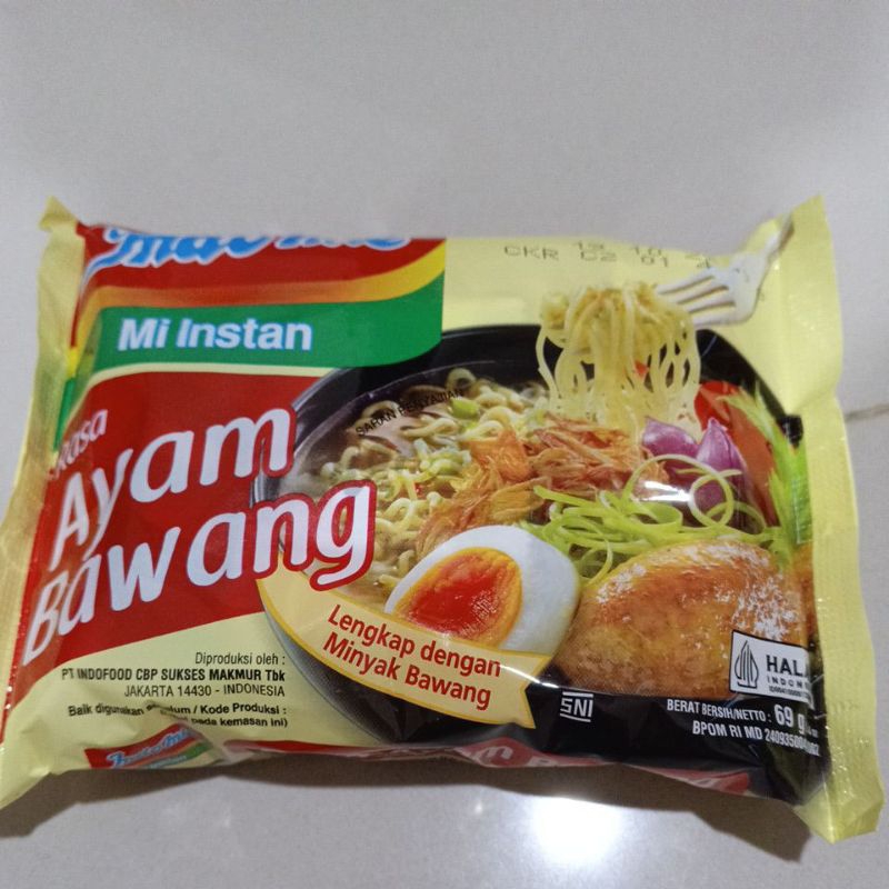 

Indomie Ayam Bawang 69gr