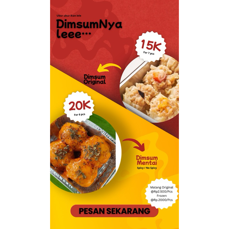 

Yok NgeDimsum-Dimsum Murah Matang dan Frozen