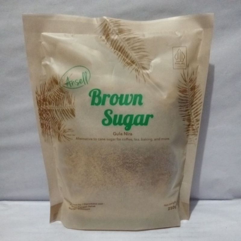 

Ansell Brown Sugar Gula Nira 250g