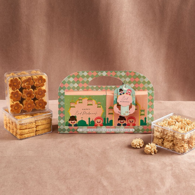 

Hampers Kue Kering isi 2 Idul Fitri