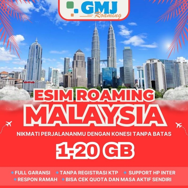 ESIM ROAMING MALAYSIA ( GMJ ROAMING)