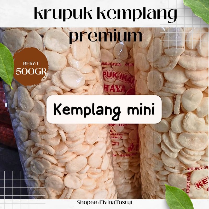 

500gr Krupuk kemplang mini premium